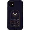 Funny Latin Teacher Quotes & Classical P Custodia per iPhone 11 Citazione latina Luceat Lux Vestra Mistico