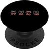 Cherry Aesthetic Summer Fruit Lover Red Fiocco Di Ciliegia Rosso Ciliegie Estetiche Trendy Estate PopSockets PopGrip Adesivo