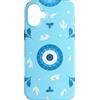 Greek Eye Aesthetic Art Gifts Custodia per iPhone 16 Plus Simbolo greco blu malocchio