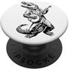 Giant Step Design Co. Banjo che gioca alligatore alligatore coccodrillo Bluegrass Festival PopSockets PopGrip Adesivo