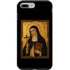 Icona di Santa Caterina da Bologna Custodia per iPhone 7 Plus/8 Plus Elegante Icona Cattolica di Santa Caterina da Bologna