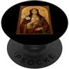 Icona di Santa Filomena Elegante icona cattolica di Santa Filomena PopSockets PopGrip Adesivo