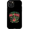 Cute Fruit Cartoon Joke for Food Lovers Custodia per iPhone 11 Pro Divertente cibo gioco di parole anguria melonaire amante dei soldi