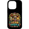 Agave Sunset Syndicate Adult Humor Men W Custodia per iPhone 14 Pro Divertente squadra Tequila Sugar Skull Fiesta Drink Party Graphic