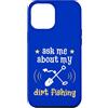 Magnet Fishing Detector Ask Me About Dir Custodia per iPhone 12 Pro Max Chiedimi informazioni sul mio rilevatore di magneti per cacciatori di tesori di pesca dello sporco