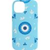 Greek Eye Aesthetic Art Gifts Custodia per iPhone 14 Simbolo greco blu malocchio