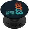 Birth Since Month Of July Retro Vintage Luglio 2013 Anno 2013 Retro 2013 Vintage 2013 Dal 2013 PopSockets PopGrip Adesivo