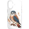 Falconry Lover Gifts Custodia per iPhone 17 American Kestrel Falcon