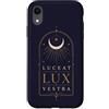 Funny Latin Teacher Quotes & Classical P Custodia per iPhone XR Citazione latina Luceat Lux Vestra Mistico