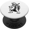 Giant Step Design Co. Banjo Giocare Tartaruga Tartaruga Terrapin Bluegrass Festival PopSockets PopGrip Adesivo