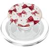 Coquette Aesthetic Gifts Nastro vintage con fiocco bordeaux PopSockets PopGrip per MagSafe
