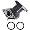 GBIBLKN Interfaccia Carb Adattatori Per Collettore Di Aspirazione Del Carburatore Per YAMAHA Per Virago V Star 250 Route 66 XV250 Kit Ricambio Tubo Collettore Aspirazione
