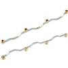 Suuonee Asta Comando Flap Collettore Aspirazione, Tubo Collettore di Aspirazione con Valvole Swirl SAAB ALFA Z19DTH 1.9CDTi TID JTD
