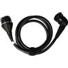 vhbw Cavo adattatore compatibile con Mercedes-Benz W124 E-Class (1989-2004) veicoli - 20 cm