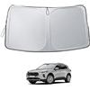 LUWU [Aggiornato] Parasole Auto per Ford Kuga 3 MK3 ST Line 2020-2025 2026 Protezione Parabrezza Anteriore Pieghevole Riflettente UV e Calore Copertura Interna con Copri-Volante Accessori Kuga 3
