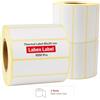 labex label Etichette termiche 80x20 mm su rotolo - Etichette Prezzi Adesive Senza Nastro - 3 rotoli 3000 etichette - Senza nastro - TSC Godex compatibili - Labex Label