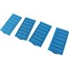 Phefop Cartucce Filtranti Blu da 4 Pezzi, Sostituzione del Filtro dell'Acqua a Carbone Attivo con Filtrazione su Entrambi i Lati per L'acquario delle Tartarughe