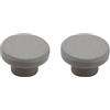 Generico Cappuccio joystick per Legion go s Console da gioco Anti-allentamento Impugnature per stick per il pollice Coperchio protettivo Sostituzione Riparazione Modifiche Sostituzio (gray)