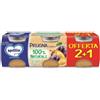 Mellin Omogeneizzato Prugna 100% Naturale, 3x100g
