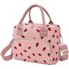 Minfuerang 12L Borsa Termica Porta Pranzo, Borse Frigo Pranzo,borsa Pranzo Portatile con Spalline Regolabili, Borsa Frigo per Lavoro,Scuola,Picnic,Spiaggia