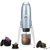 BENFUCHEN Macchina per caffè espresso portatile 3 in 1, macchina per espresso elettrica auto-riscaldante, caffettiera da viaggio a 19 bar con caffè macinato e cialda NES PRESSO/DolceGusto, grigio spazio