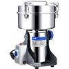 WYRMB Smerigliatrice Elettrica per Cereali Smerigliatrice Elettrica Polverizzatore Elettrico Macchina per Polveri in Acciaio Inossidabile Grano Secco Spezie Cereali Condimenti Macchina per Smerigliatrice