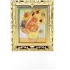 Wyjuan 1/12 pittura in miniatura con cornice accessori per la casa delle bambole, Van Gogh, attrezzatura per mini case delle bambole accessori per casa delle bambole