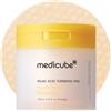 medicube Toner Pads Kojic Acid Turmeric Clarifying Toner Pad for Troubled Skin & Use After Spot Care, Soothing with Kojic Acid, Turmeric, Niacinamide, Glycolic Acid, Korean Skin Care, 70 Pads (1 Pack)