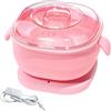 Bexdug Depilatore per ceretta, fonditore per cera elettrico,Dispositivo riscaldante per chicchi di cera per donna uomo | Macchina di bellezza portatile per casa, salone di bellezza, parrucchiere,