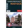 Verlag grünes Herz Fahrradstadtplan Rostock 1:20 000: Mit Fahrradkarte Rostock-Güstrow. Offizielle Karte des ADFC-Regionalverbandes Rostock e.V. Wasser- und reißfest.