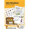 Hauschka Verlag Das ratselbuch fur die grundschule - t684 - mein ratselblock deutsch 4. klasse - a5-ubungsblock: Rätsel für kluge Köpfe mit Lösungen - Förderung mit Freude: 684