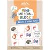 Naumann & Göbel Verlagsg. Mini-Mitnehm-Block Rätseln & Malen Natur: Rätsel-Mix und Natur-Ausmalbilder im handlichen Mini-Format | perfekte Kinderbeschäftigung für unterwegs | Ab 5 Jahren