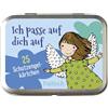 Pattloch Verlag GmbH + Co Ich passe auf dich auf - 25 Schutzengelkärtchen: Dein Schutzengel für jeden Tag: 25 Karten in Metalldose. Für Kinder ab 5 Jahren
