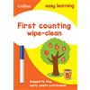 Collins Easy Learning Preschool First Counting Age 3-5 Wipe Clean Activity Book For Home Le: Ideal for home learning