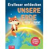 Elvi Media Erstleser entdecken Unsere Erde mit Felix dem Fuchs: Fördert selbstständiges Lesen durch Lesehilfen, einfache Texte mit großer Schrift und viel Rätselspaß - Spannendes Wissensbuch für Kinder