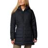 Columbia Crown Point II Jacket, Calore riflettente, idrorepellenza, Isolamento ecocompatibile, cappuccio regolabile, Fodera in pile accogliente, Tasca di sicurezza, Fori per i pollici - da donna
