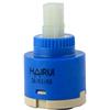 HommomH YHSGY Nucleo della valvola in ceramica monocomando acqua calda e fredda rubinetto valvola di miscelazione rubinetto in ceramica accessorio 90°180° interruttore, 35 mm