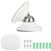 QUARKZMAN Fermaporta Magnetico, Supporto Per Porte A Pavimento Per, Fermaporta Adesivo Con Viti Protettivo Per Parete Per Soggiorno, Camera Da Letto, Roulotte (2, Bianco)