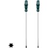 fixinus - Set di cacciaviti Torx extra lunghi T15 T20, 30,5 cm, magnetici, con foro, lunghezza 300 mm