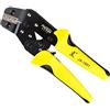 Feriuzymix JX-1601-8 Pinza crimpatrice a cricchetto 26-16AWG terminali non isolati pinza crimpatrice