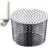 Generico Filtro Grondaie Copri Grondaia Per Foglie Protezione Per Pluviali Filtro In Acciaio 304 Disponibile Da 50 A 200 Mm Diametro, Previene Intasamenti Da Foglie E Detriti, Ideale Per Manutenzi