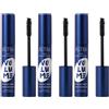 ASTRA Make-UP The Universal Volume Mascara Waterproof - Volumizzante Resistente All'Acqua 3x13 ml