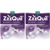 Vicks ZzzQuil Sonno Cerottini Nasali Respira e Dormi meglio 2x26 pz Gocce nasali