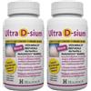 Ultra D-Sium Vitamina D Naturale 60 Capsule 2x60 pz