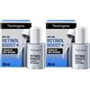 Neutrogena Retinol Boost + Siero Notte Intenso 30 ml, viso con 0,23% Retinolo Puro antirughe 2x30 ml