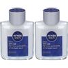 Nivea Men Anti-Age Hyaluron Balsamo Dopobarba 100 ml, uomo idratante per pelli mature 2x100 ml
