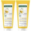 Klorane Balsamo dopo-shampoo alla Camomilla 200ml - Capelli biondi, Ravviva i riflessi biondi 2x200 ml