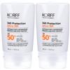 KORFF 365 Protection Ultra 100 Fluido Viso Ultraprotettivo Spf50+ 2x40 ml