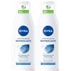 Nivea Latte Detergente Rinfrescante 200 ml, detergente viso idratante e delicato 2x200 ml