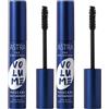 ASTRA Make-UP The Universal Volume Mascara Waterproof - Volumizzante Resistente All'Acqua 2x13 ml